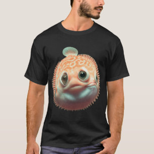 Puffer Fish". Orange Puffer Fish T-Shirt