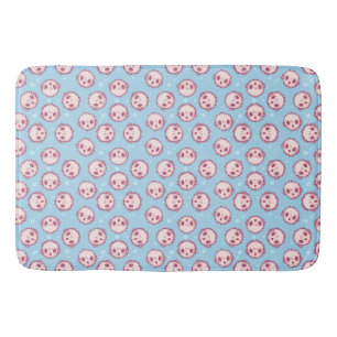 Pufferfish bath mat