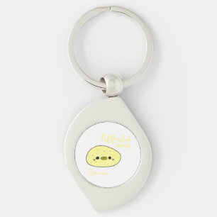 Pufferfish Cute Mochi Funny Animal Mochi Key Ring