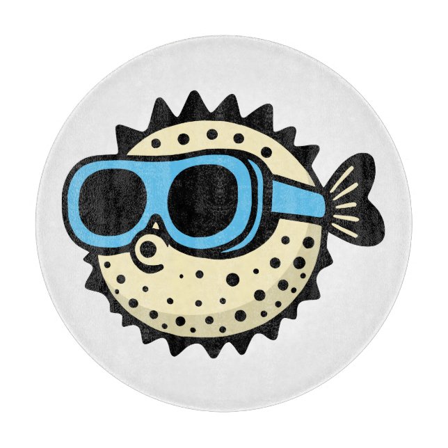 Pufferfish Cutting Board (Front)