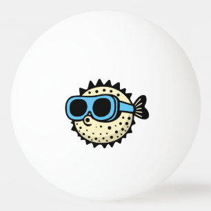 Pufferfish Ping Pong Ball