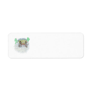 PUFFERFISH RETURN ADDRESS LABEL