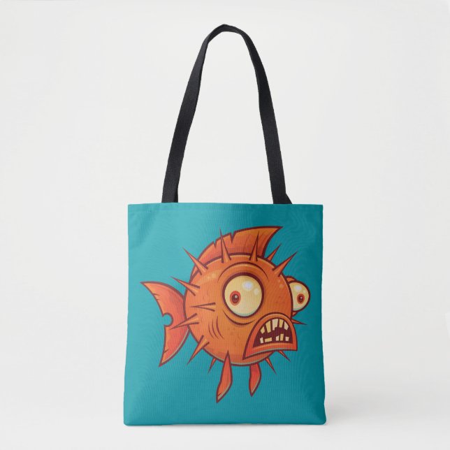 Pufferfish Tote Bag (Front)