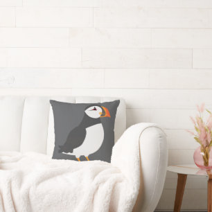 Puffin Bird Cushion