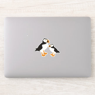 Puffin Bird Cute Art Sticker Puffins Make Muffins