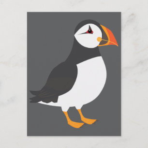 Puffin Bird Postcard
