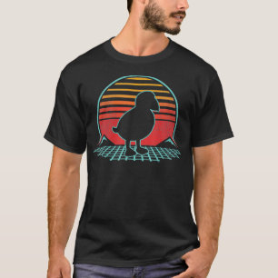 Puffin Bird Retro Vintage 80s Style Gift T-Shirt