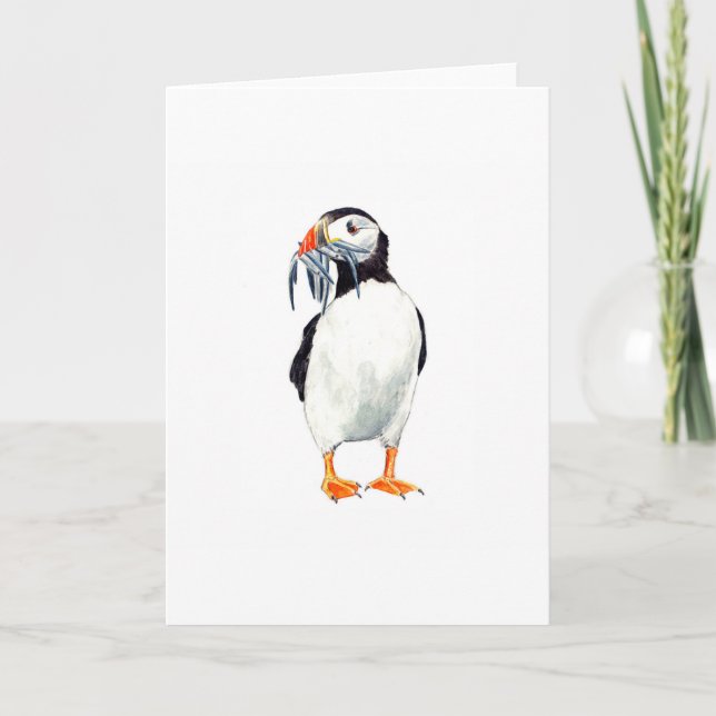 Puffin card (Front)