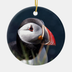 Puffin Ceramic Ornament