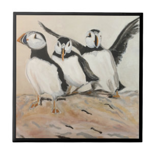 Puffin Ceramic Tile