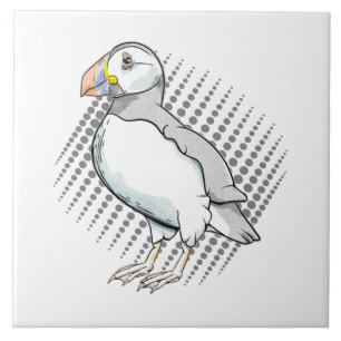 Puffin Ceramic Tile