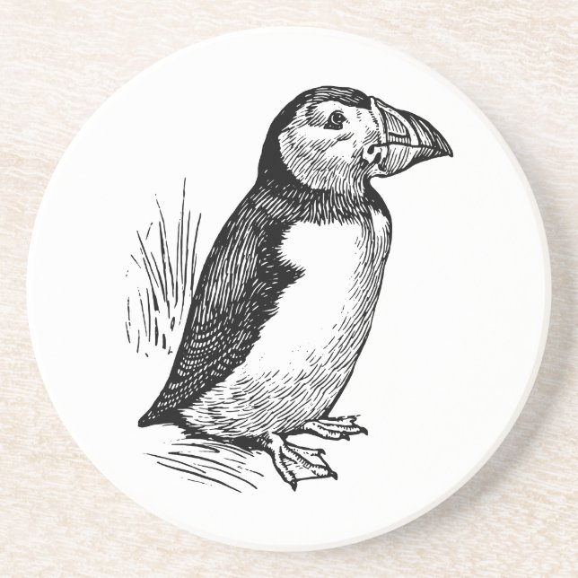 Puffin Coaster (Front)