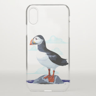 Puffin Cute Atlantic Seabird iPhone XS Case