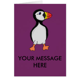 Puffin design cards and paper products