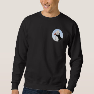 Puffin Flowers Spring Bird Bird Animal Biologist Sweatshirt