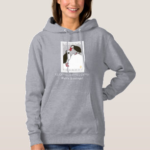 Puffin Greetings Basic Hooded Sweatshirt