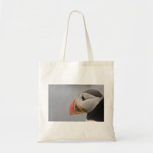 Puffin Head Iceland Tote Bag