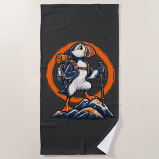 Puffin Hiker – Wild Trails Beach Towel