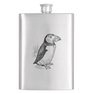 Puffin Hip Flask