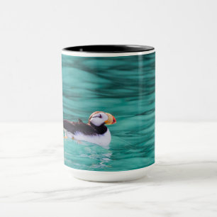 Puffin In Resurrection Bay, Alaska Mug