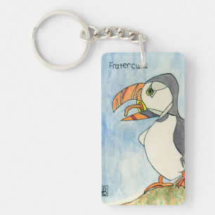 Puffin Key Ring