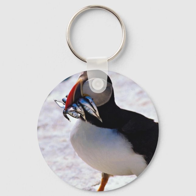 Puffin Key Ring (Front)