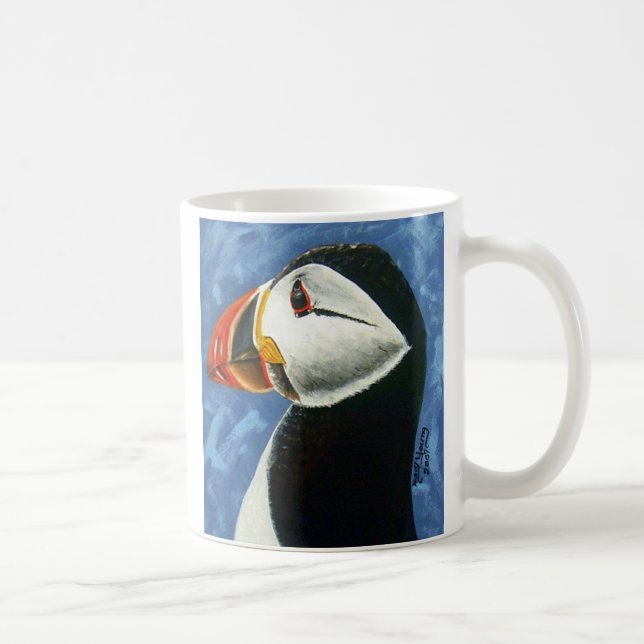 Puffin Mug (Right)