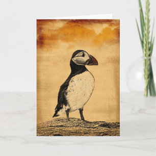 Puffin Note and or greeting card for any occasion