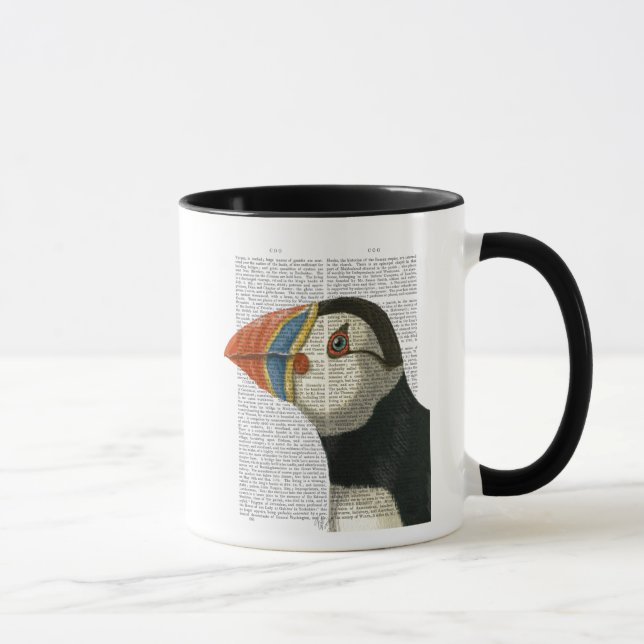Puffin Portrait Mug (Right)