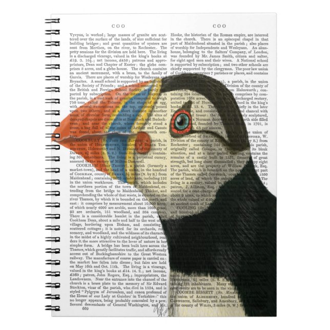 Puffin Portrait Notebook (Front)