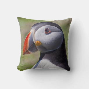 Puffin Portrait Pillow