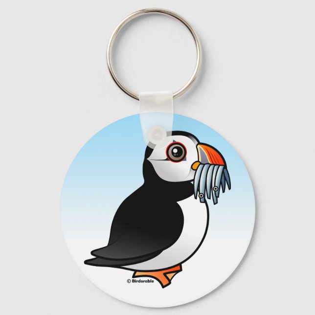 Puffin Prowess Key Ring (Front)