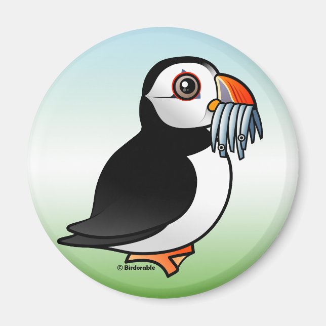 Puffin Prowess Magnet (Front)
