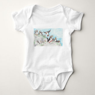Puffin Rock Baby Bodysuit