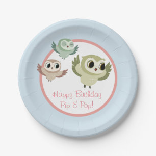 Puffin Rock Party Cup - The Hoots Paper Plate