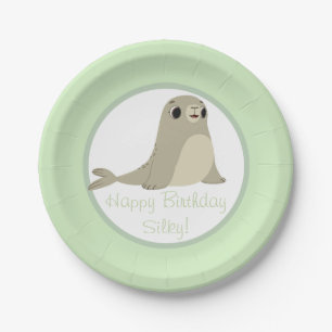 Puffin Rock Party Plate - Silky