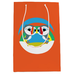 Puffin Rocks Medium Gift Bag