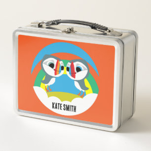 Puffin Rocks Metal Lunch Box