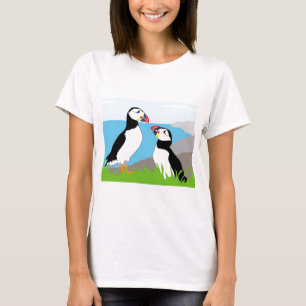 Puffin Sea Birds T-Shirt