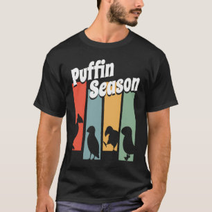Puffin Season Retro Vintage Puffin Men Women T-Shirt