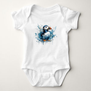Puffin Splash Baby Bodysuit