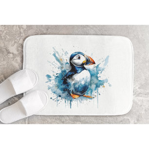 Puffin Splash Bath Mat