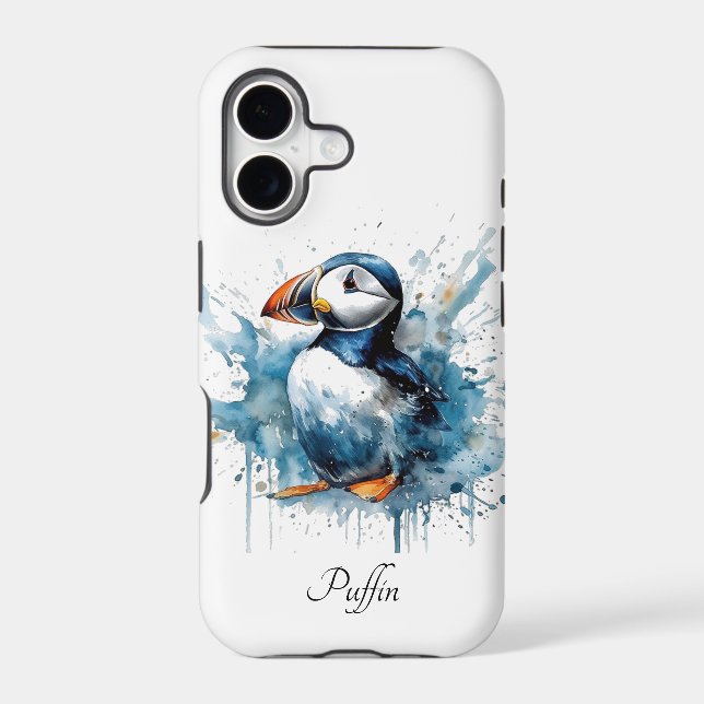 Puffin Splash, custom (Back)