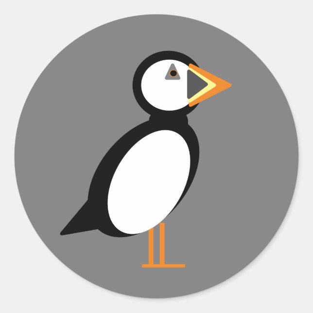 Puffin Sticker  (Front)