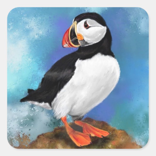 Puffin Sticker (Front)