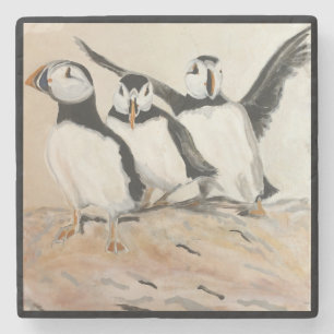 Puffin Stone Coaster