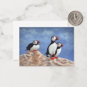Puffin Trio Card