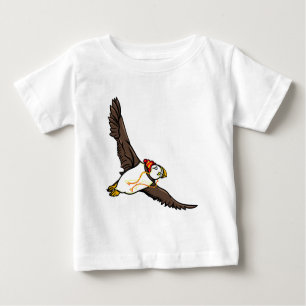 Puffin Wearing A Hat A Knitted Hat Baby T-Shirt