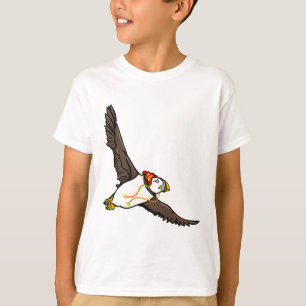 Puffin Wearing A wooly winter hat T-Shirt
