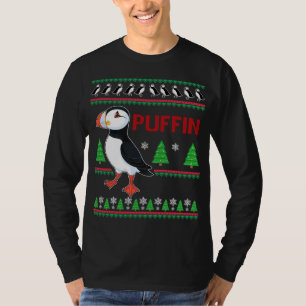 Puffin Xmas Ugly Sweater Puffins Lover Funny Cute